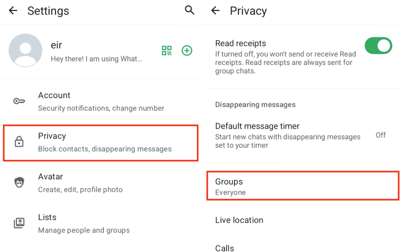 Cegah Ditambahkan ke Grup WhatsApp Acak